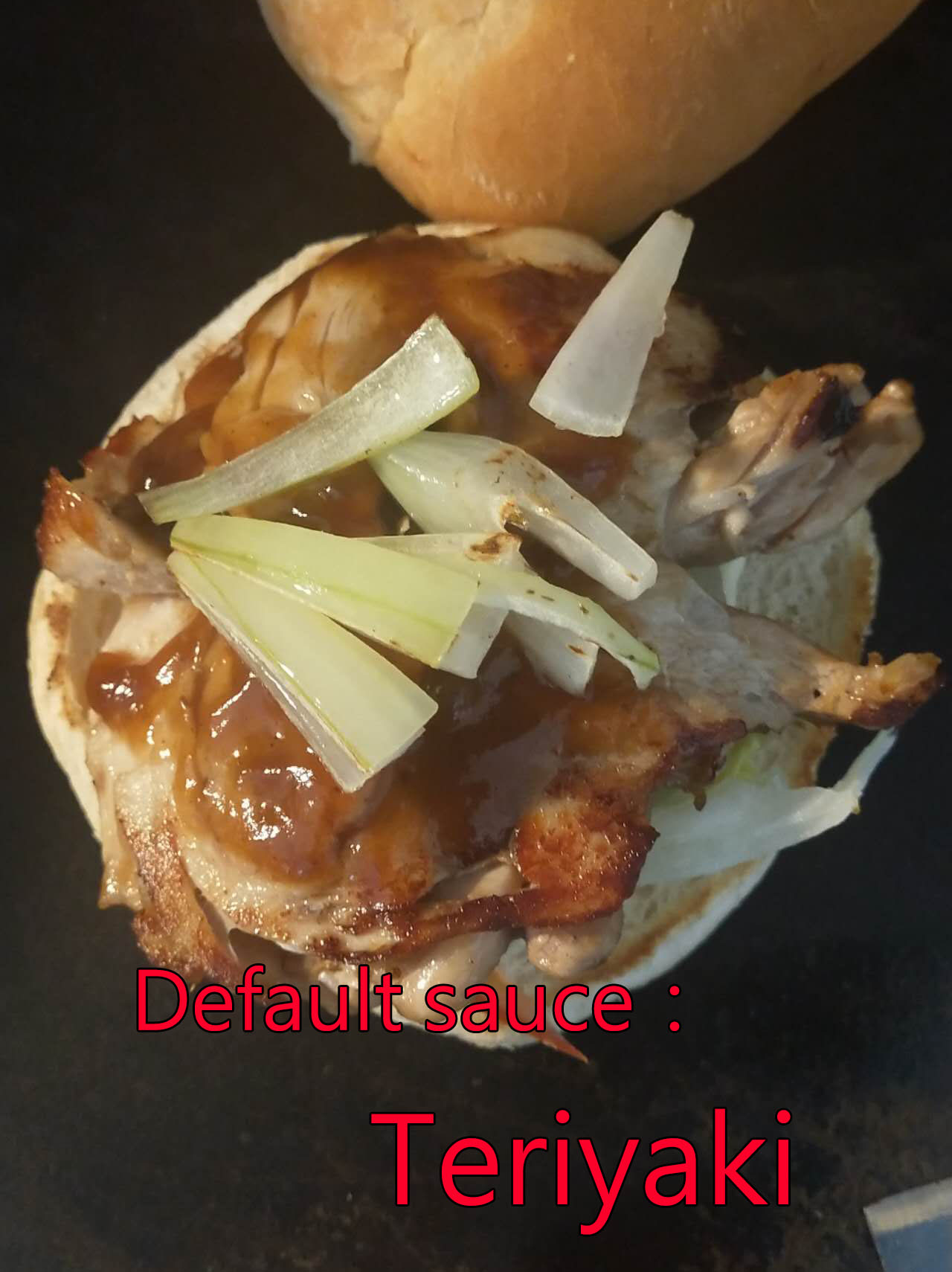 Grilled Chicken Thigh Burger
